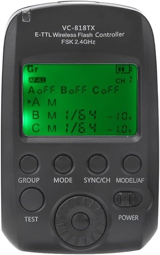 Neewer trigger flash - trigger, vc-818tx