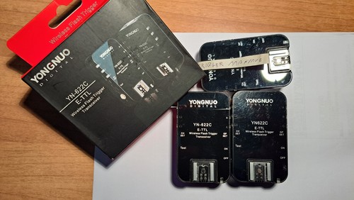 Yongnuo 622c wireless ttl - yongnuo,