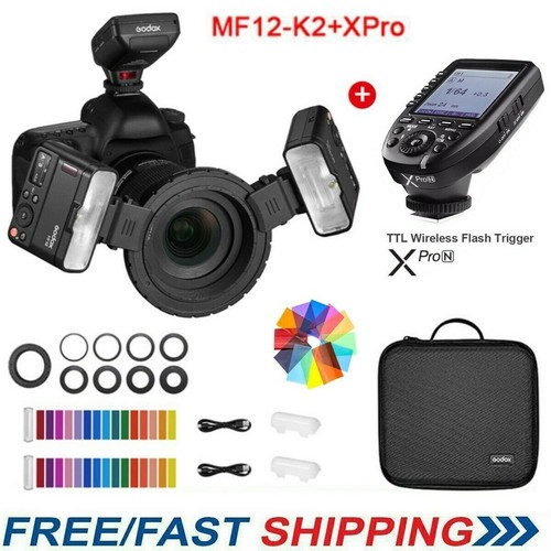 Godox mf12 macro flash - godox, mf12-k2