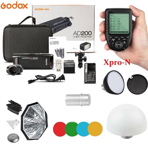 Godox ad200 ttl hss flash - ad200, +