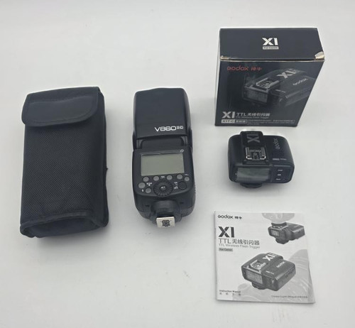 Kit flash godox v860iic ttl - kit,