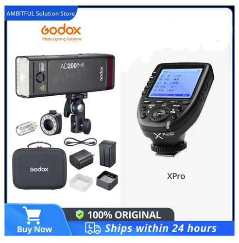 Godox ad200proii ttl flash - ttl,